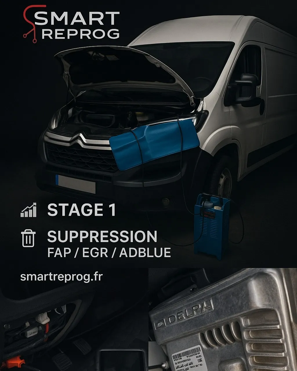 Citroën Jumper 2.2 BlueHDi - Stage 1 - Solutions FAP EGR AdBlue