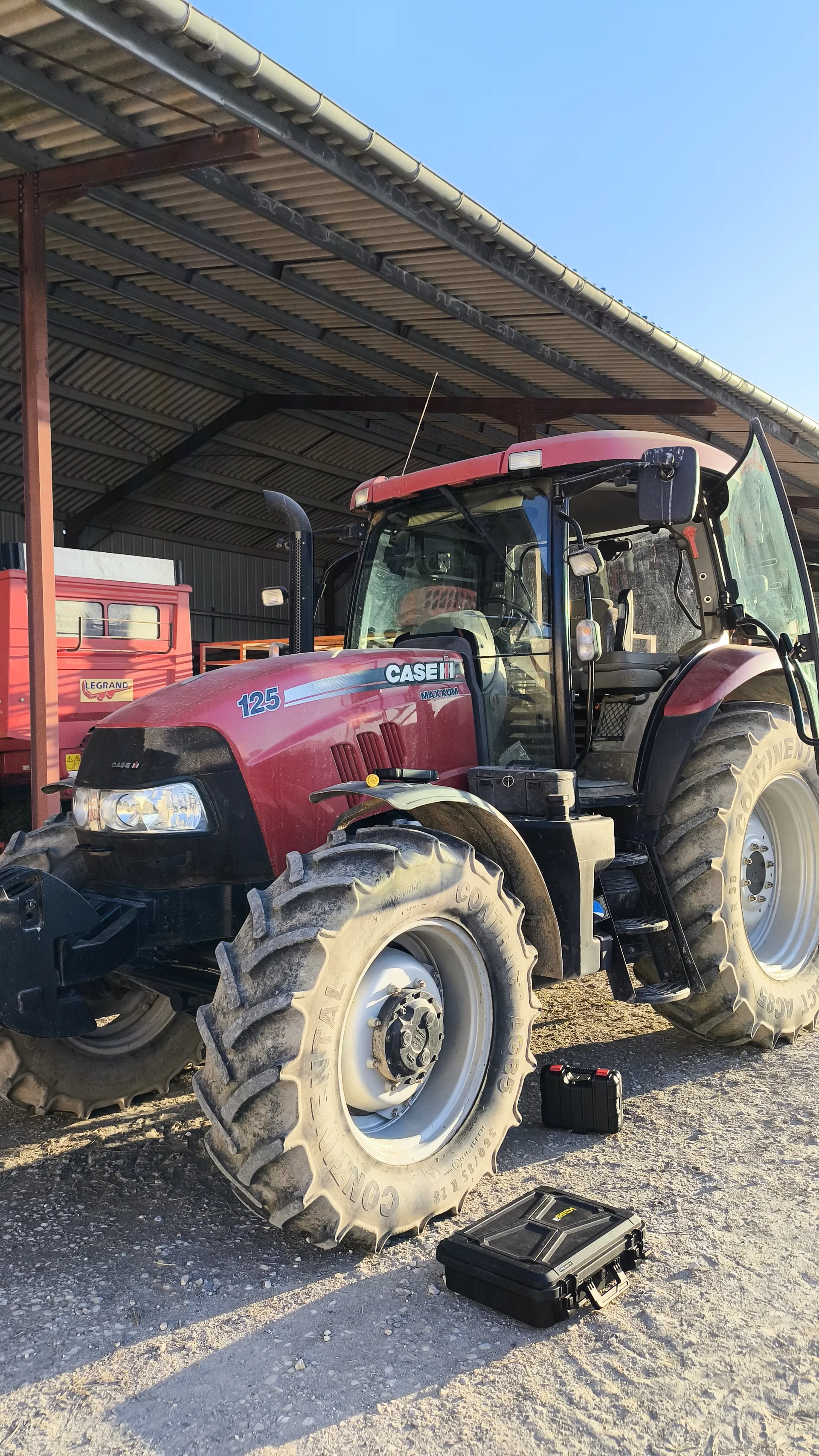 Case Maxxum 125 - Solution AdBlue + Correction Stage 1